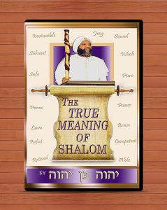 True Meaning of Shalom